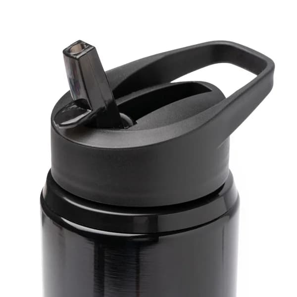 Bidón acero con pajita 700 ml · Tatlon — otra vista