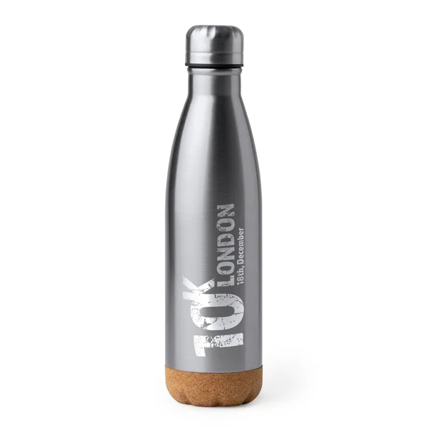 Bidón térmico base de corcho 520 ml · Kale — otra vista