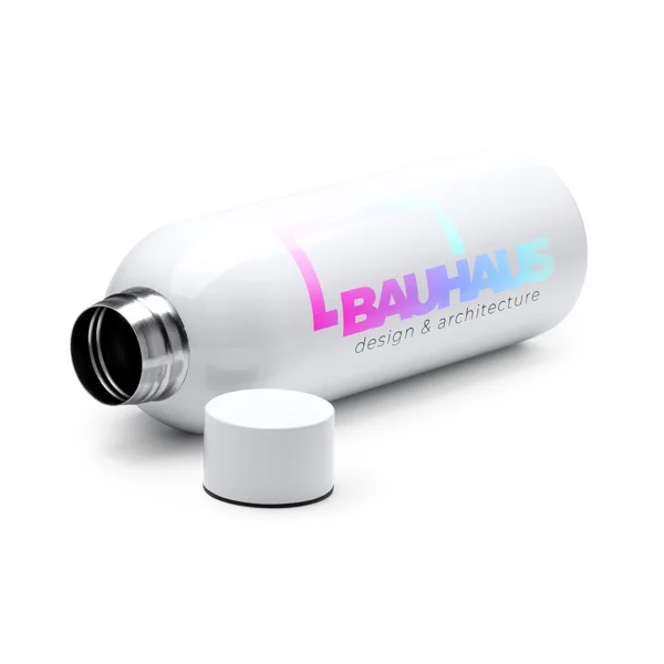 Bidón acero blanco 800 ml · Magun — otra vista