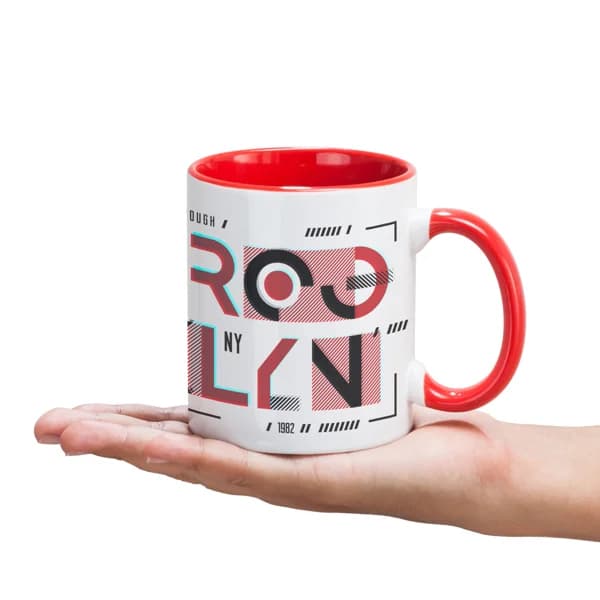 Taza sublimación interior a color 350 ml — otra vista