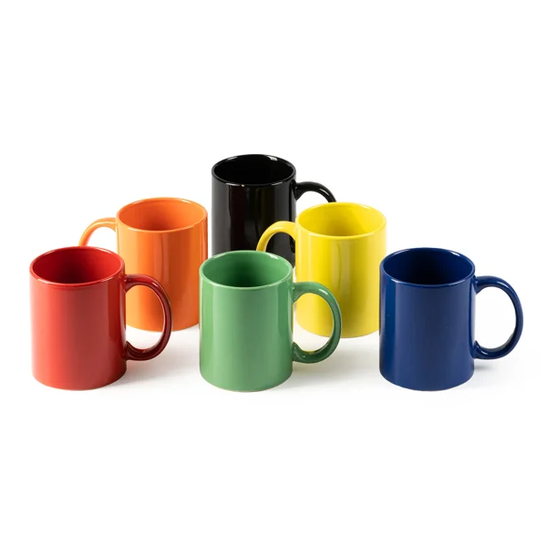Taza cerámica de colores 370 ml — otra vista