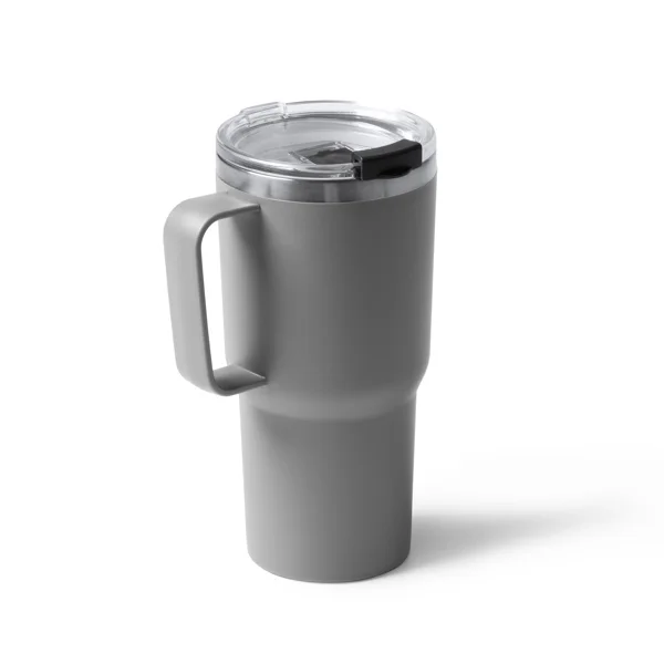 Taza doble capa acero y PP 500 ml · Kencher
