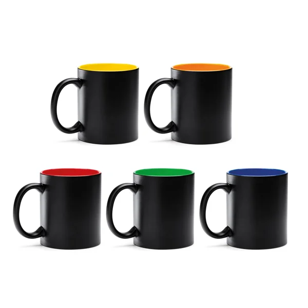 Taza cerámica láser interior a color 350 ml — otra vista