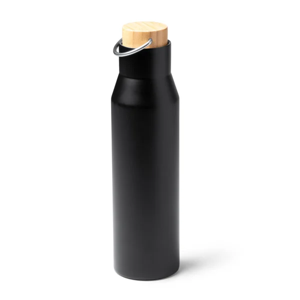 Bidón térmico tapa de bambú 550 ml · Meyer