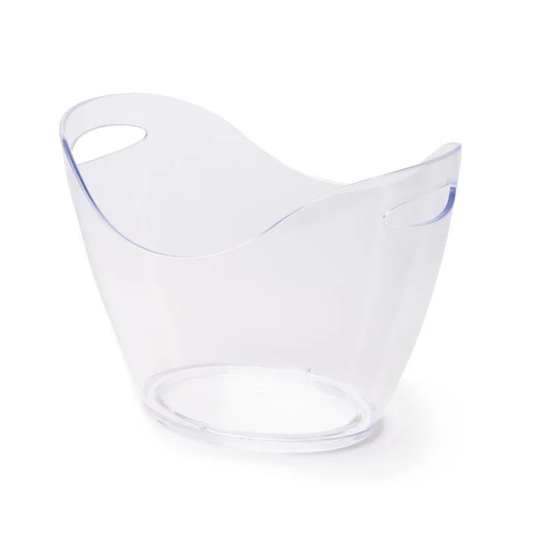 Cubitera transparente con asas