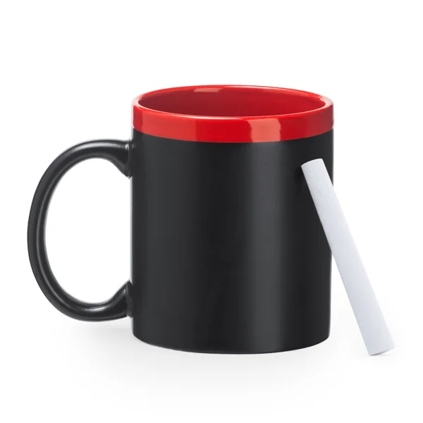Taza pizarra con tiza 350 ml