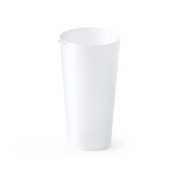 Vaso reutilizable flexible con argolla 400 ml