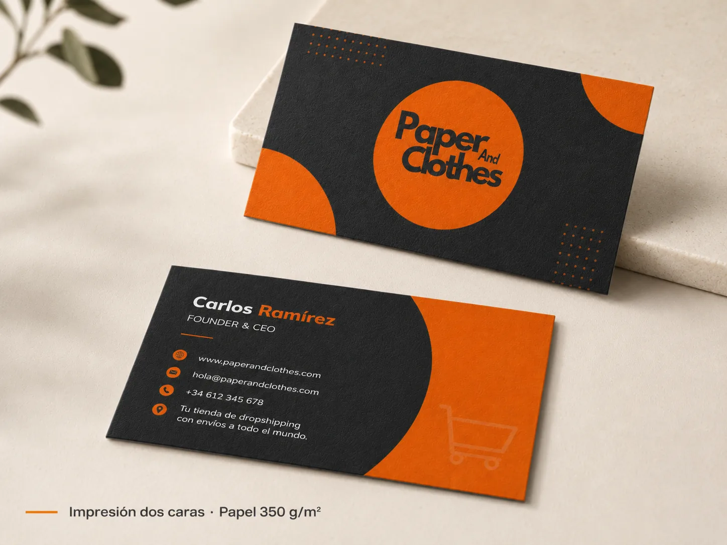 Tarjetas de visita