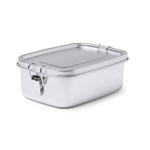 Fiambrera acero con hebillas 1,2 L