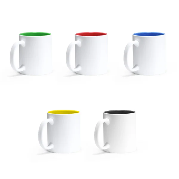 Taza cerámica láser exterior blanco 350 ml — otra vista