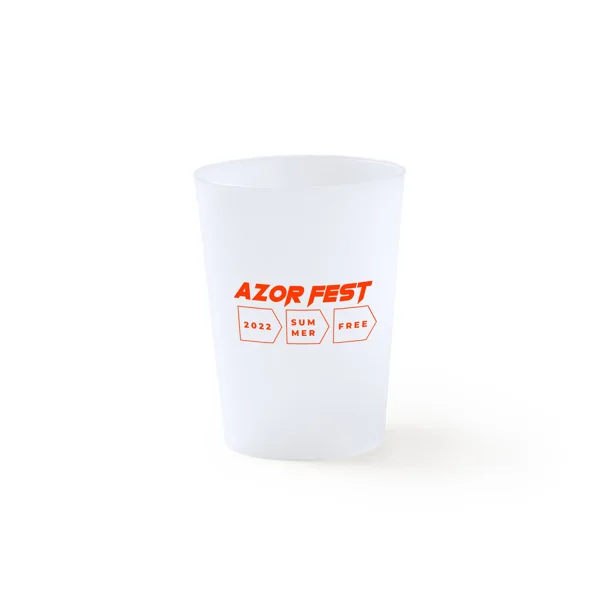 Vaso reutilizable flexible 500 ml — otra vista