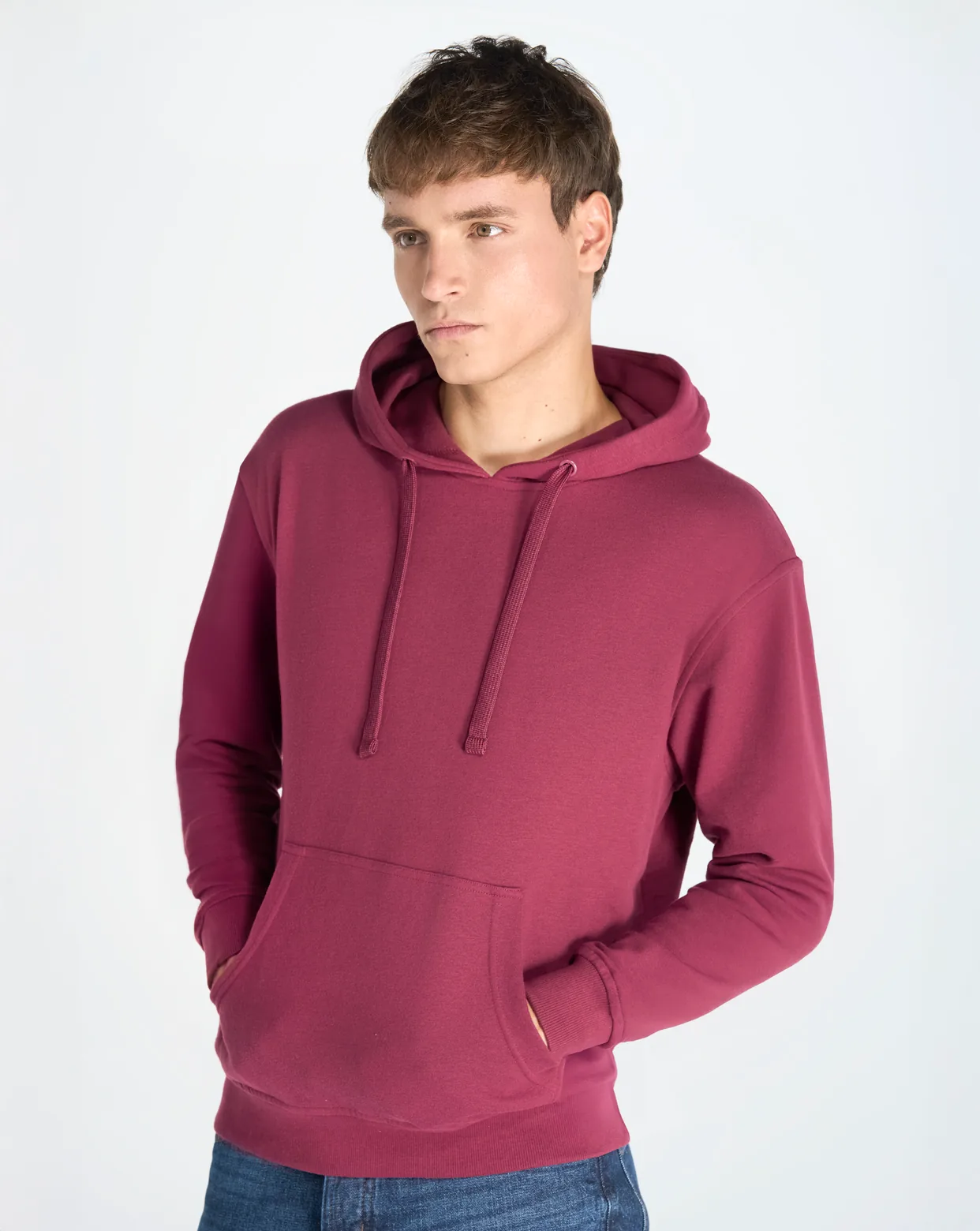 Sudadera Hombre Peach Canguro